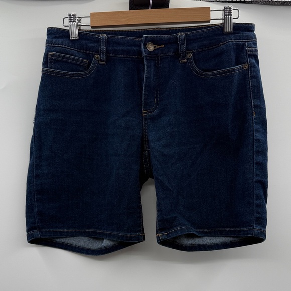Michael Kors Deep Indigo Jean Shorts - Picture 1 of 5
